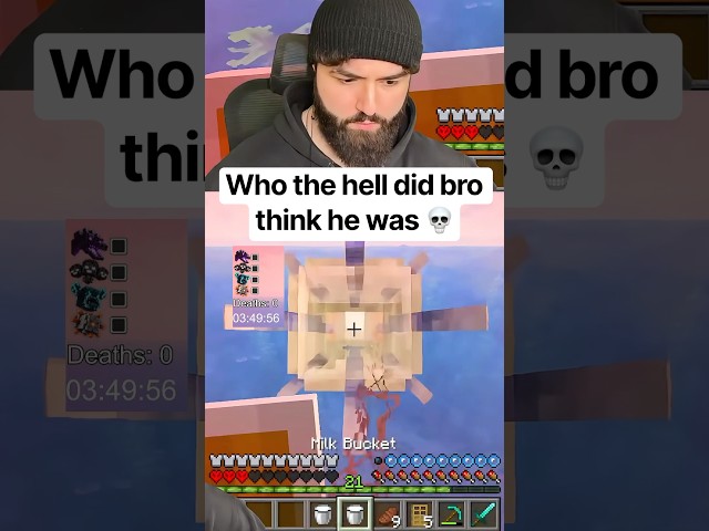 Is this Minecraft challenge possible??? #minecraft #shorts