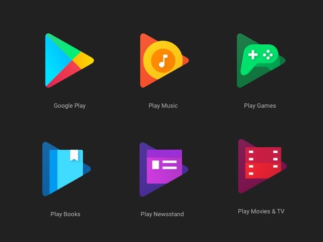 A new look for Google Play family of apps