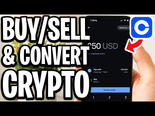 How to Buy/Sell or Convert Crypto on Coinbase - Full Guide