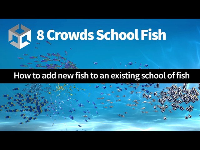 How to add new fish to an existing school of fish