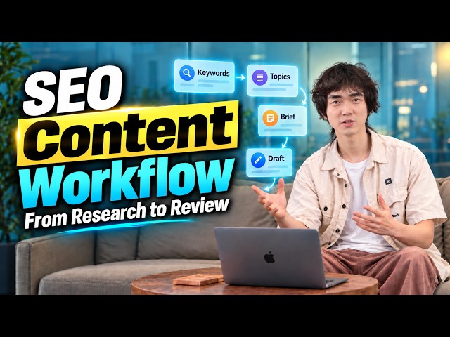 How We Turn SEO Research Into Review-Ready Content | End-to-End SEO Workflow