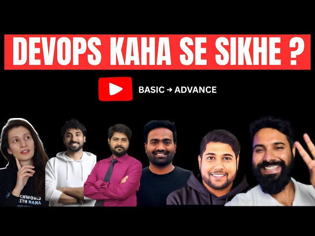 DevOps SIKHNE ka Sahi Tarika | 1 BEST Playlist for Beginners