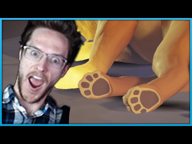 SIMBA HAS TOE BEANS NOW!!!!!!! | Disney Mirrorverse
