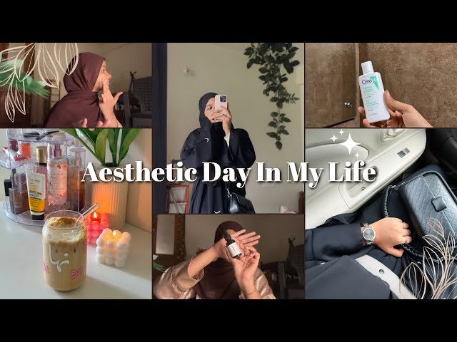Day In My Life Vlog after a while 🤍 (skincare routine, study, food, travel, unboxing)