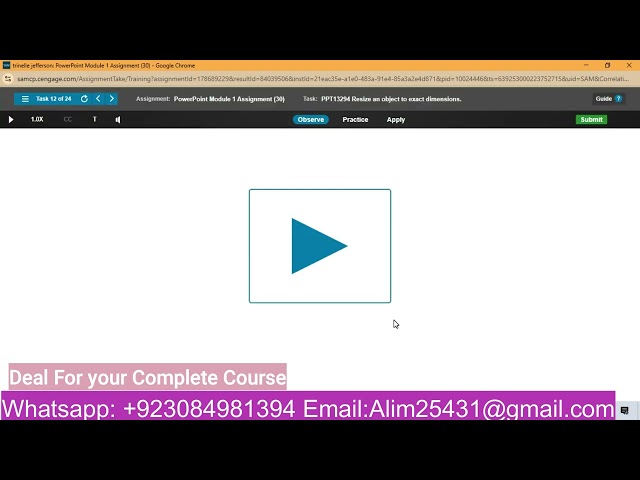 PowerPoint Module 1 Assignment (30) | Microsoft PowerPoint Module 1 Step-by-Step Tutorial