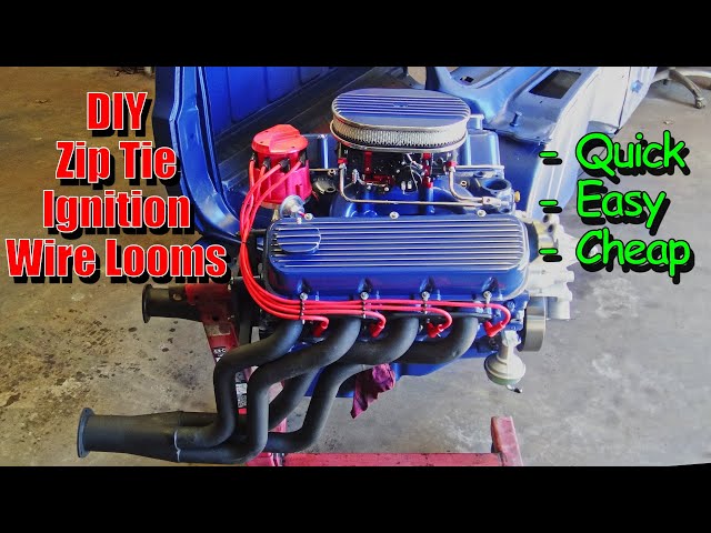 Spark Plug Ignition Wire Looms On The Cheap - DIY & Save $$$