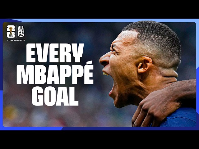 Every Kylian Mbappé World Cup Goal... (So Far)
