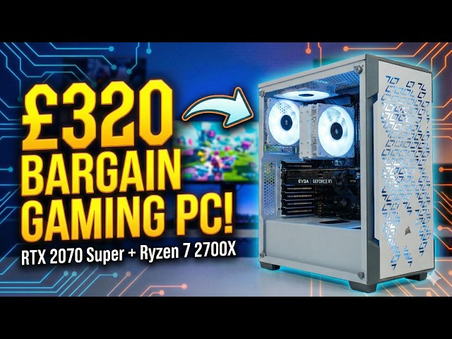A Real Gaming PC for £320 in 2026 - RTX 2070 Super (Used Parts)