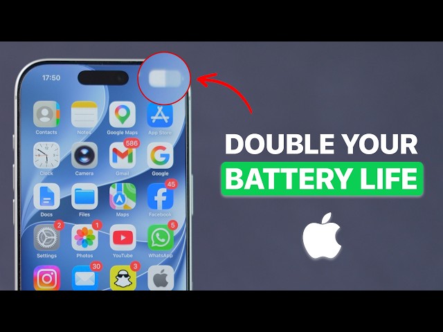 Tips and Settings that have almost DOUBLED my iPhone battery life.