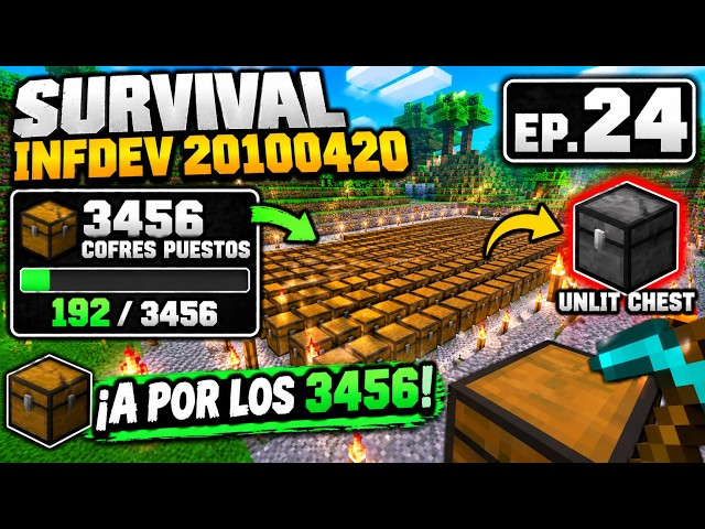 Survival Infdev 20100420 Ep 24 | 192 de 3456 Cofres para Conseguir Unlit Chest