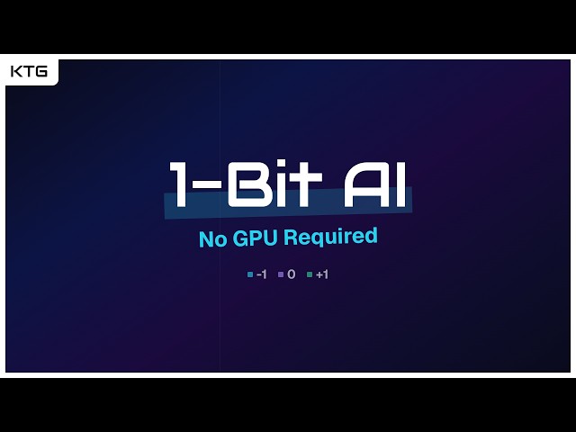 BitNet: Run 100B AI Models on Your CPU — No GPU Needed