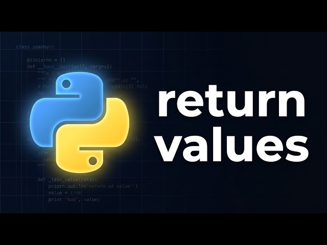 Python return Statement Explained | Python Course Module 4, Topic 4