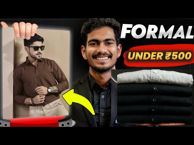 Top 5 Best Formal Shirts for Men on Flipkart 👖 (2025) | Under ₹300 & ₹400