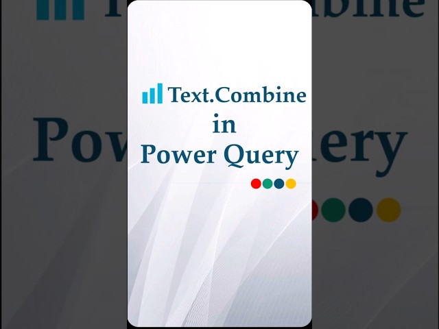 Power Query Hack: Combine Text Like a Pro!