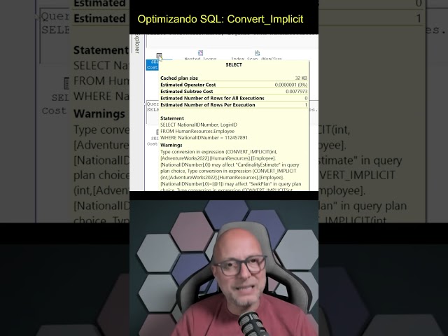 SQL Server is slow and you don't know why: implicit conversion