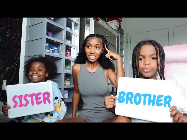 WHO KNOWS ME BETTER? Twin Sister VS Twin Brother Challenge