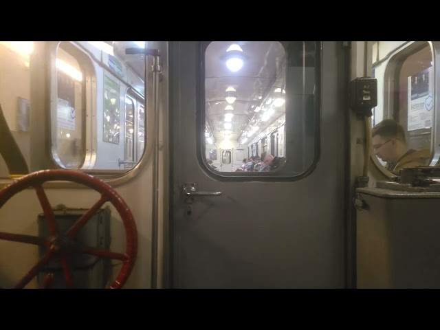 Em train unused middle cab saint Petersburg metro 2025-05