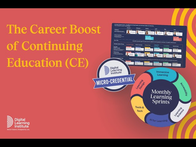 Continuing Education for Instructional Designers | Monthly L&D Upskilling & Micro-Credentials (2026)