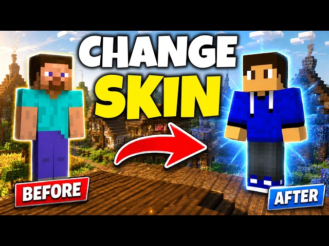 How To Change Your Skin in Minecraft Java Edition (Full Guide)