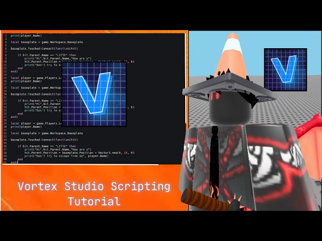 Vortex Studio Scripting Tutorial!!! Making a killbrick and discovering hierarchy