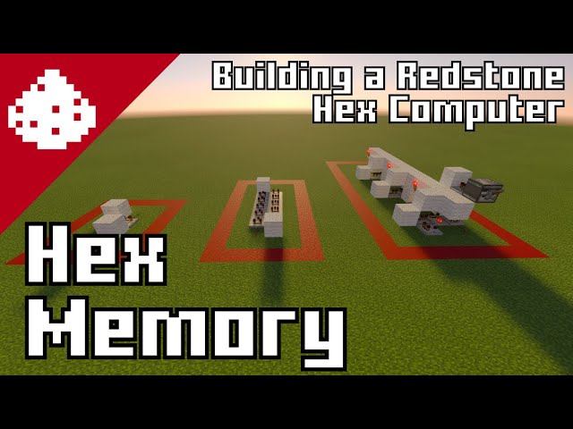 Redstone Hex Computer Ep. 2: Hex Memory