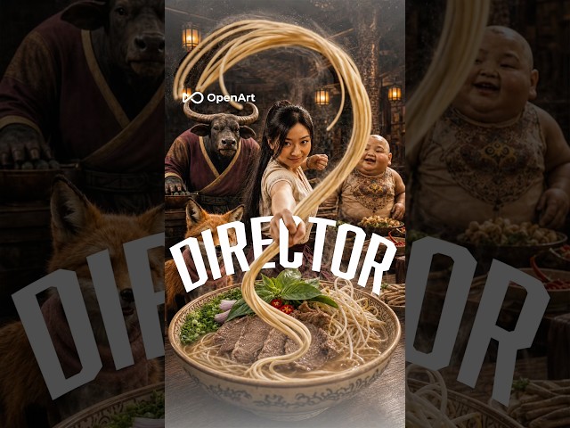 It’s Pho Time 😛 | Made With @OpenArt  Director. What’s Next?