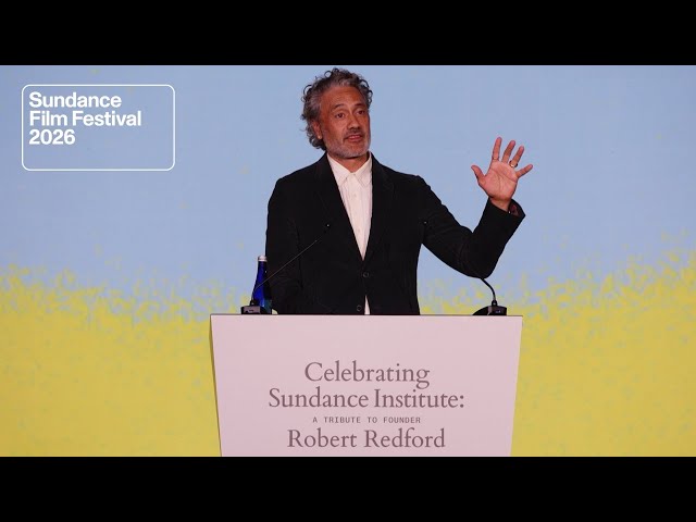 Taika Waititi Closes the Event in Style at the 2026 Celebrating Sundance Institute Gala