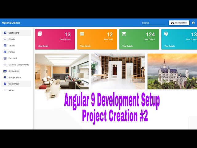 Angular 9 Admin Dashboard Development Environment Setup & Project Creation🔥🔥🔥(Part 2)