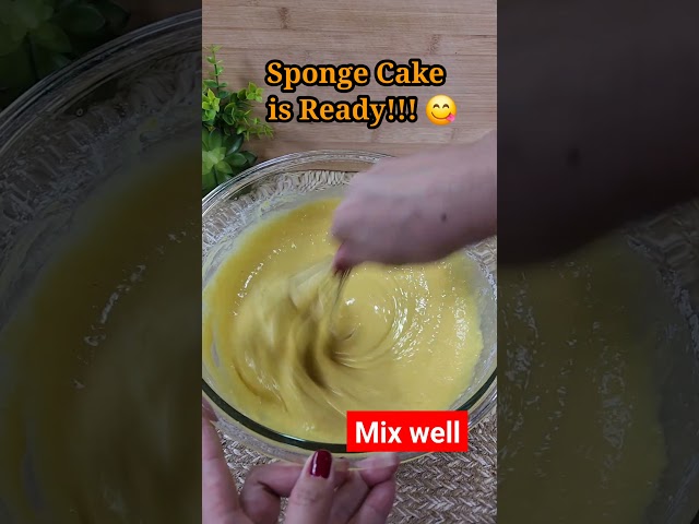 I Made a Sponge Cake with NO OVEN… You Won’t Believe This! 😱🍰 #Shorts #NoOvenCake #shortsvideo