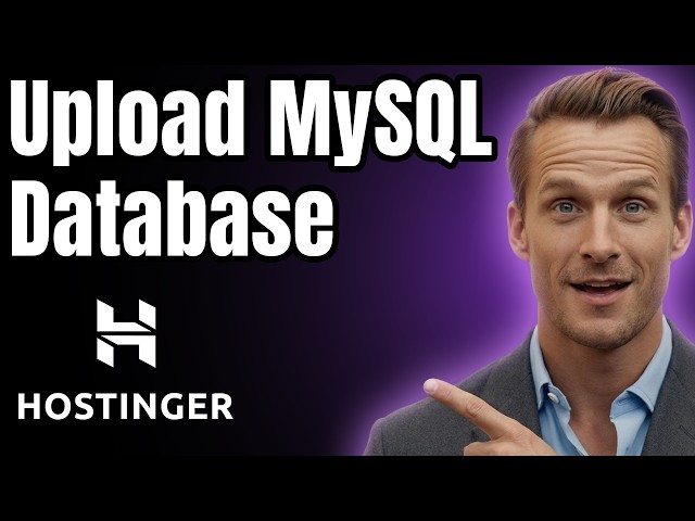 How to Upload MySQL Database and Files in cPanel [2026]