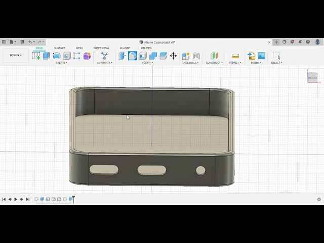 Creating the basic phone case