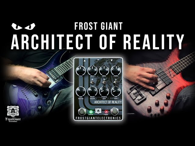 Frost Giant Electronics AOR - Architect of Reality - 𝗚𝗨𝗜𝗧𝗔𝗥 & 𝗕𝗔𝗦𝗦 𝗗𝗲𝗺𝗼