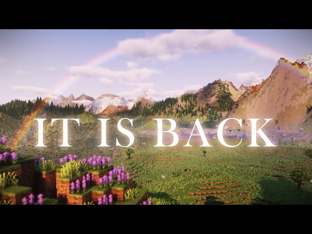 Minecraft is awakening.