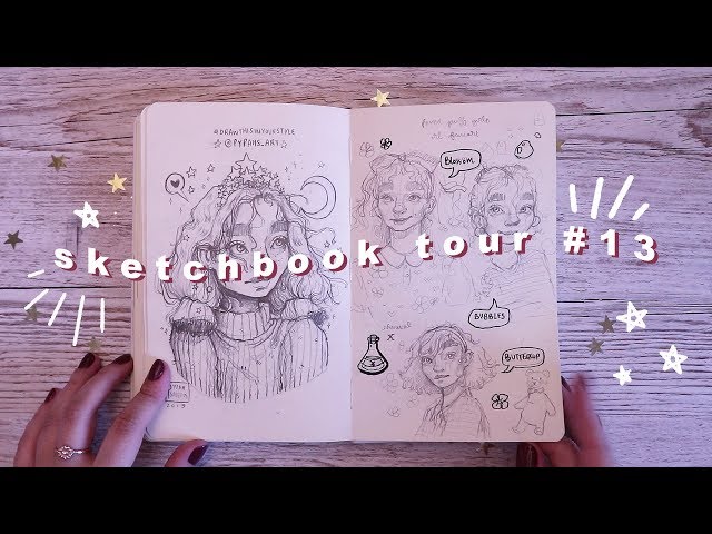 Sketchbook Tour! | sketchbook #13