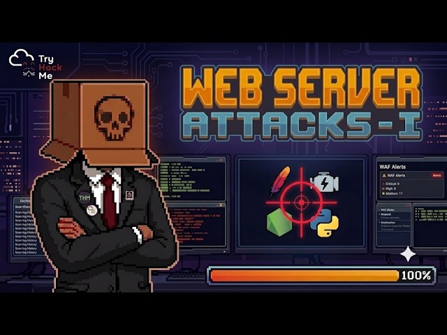 Web Server Attacks - 1 | TryHackMe | Premium Room | Walkthrough & Explanation | Web Security