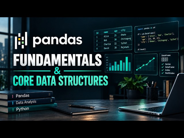 Pandas Full Course for Beginners | Module 01: Series & DataFrames Masterclass