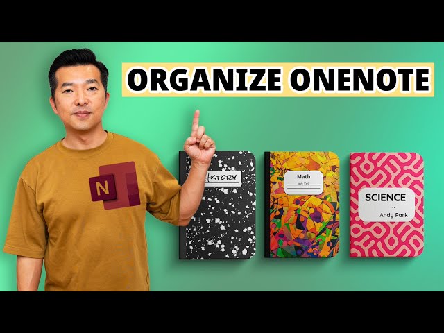 OneNote Organization 101: Beginner Tips for Structuring Your Notes 📝