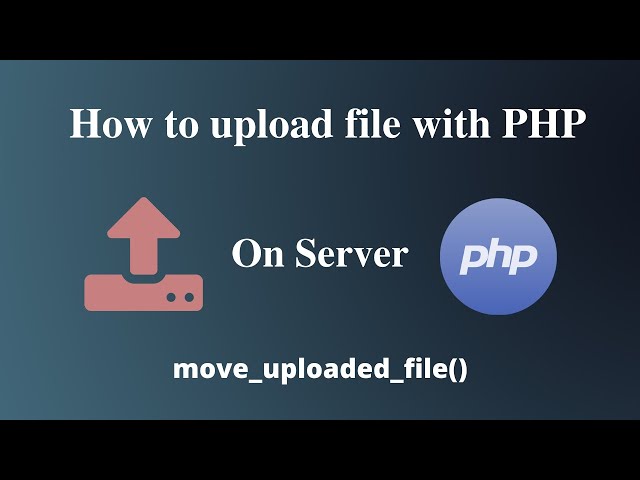 How to upload file with PHP || Easy Coding.