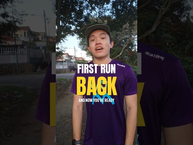 get back into running