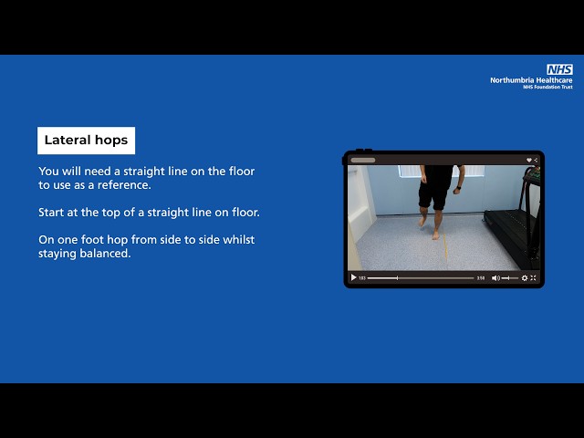 Lateral hops