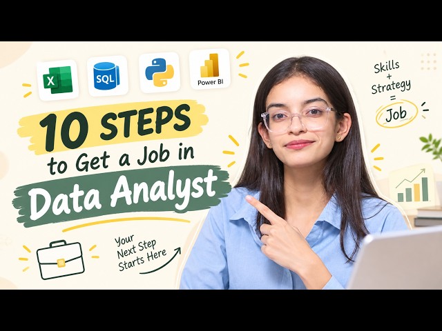 How to land your first  Data Analytics job ?