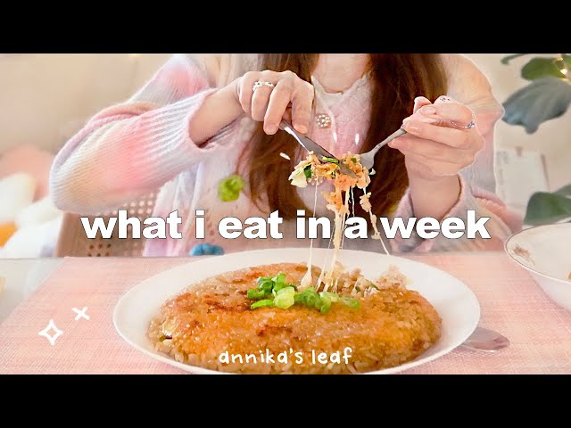 what i eat in a day 🍔 korean & japanese meal ideas, recipes for a holiday week 🍾