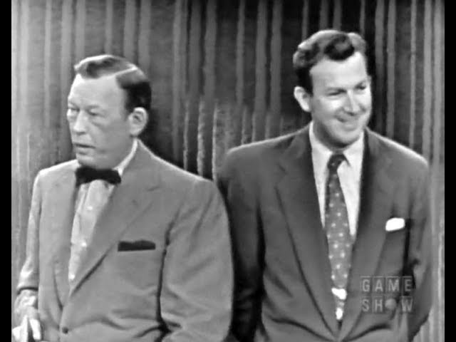 TWO FOR THE MONEY: Guests Fred Allen, Herb Shriner; Walter O'Keefe [host] (Aug 11, 1953)