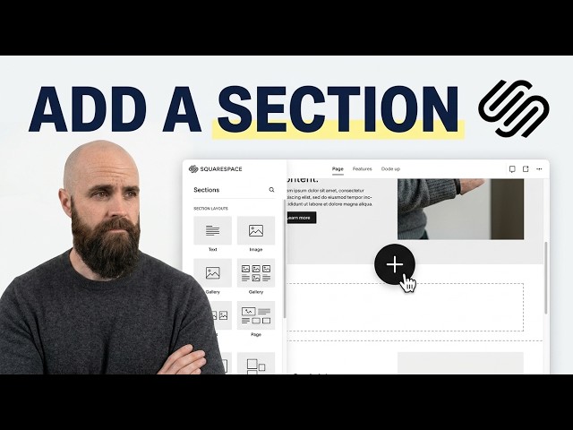 How To Add A Section In Squarespace [Pro Tips]