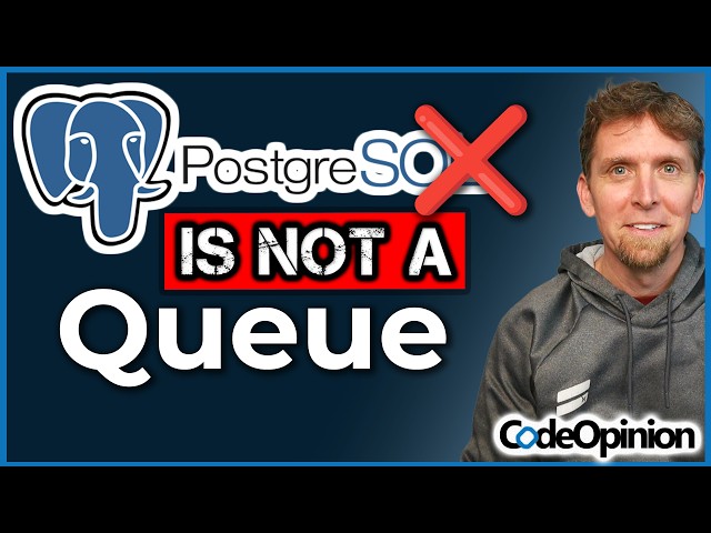 The "Just Use Postgres" Trap
