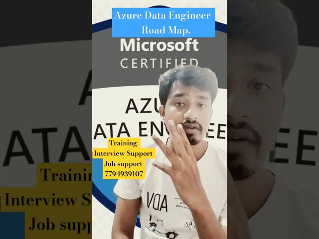 Azure Data Engineer Road Map #dataengineering #azureservices #azuredataengineering #spark #shorts