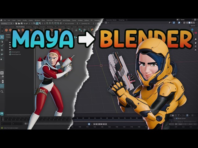 Blender for Maya Animators | Full Guide