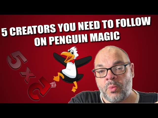 5 Creators You NEED To Follow On Penguin Magic | 5x5 With Craig Petty