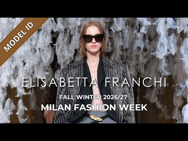 Elisabetta Franchi Fall Winter 2026/27 Fashion Show Model ID | Milan Fashion Week