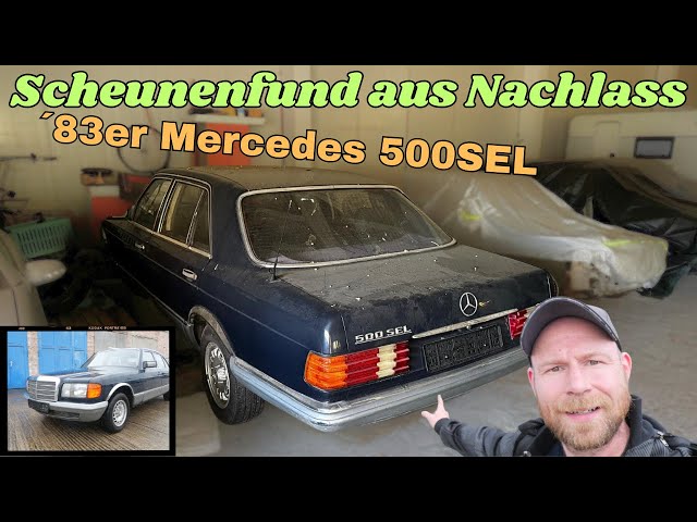 "SCHEUNENFUND" aus Nachlass - Ich habe einen Mercedes 500SEL W126 gekauft! MB Youngtimer Parts